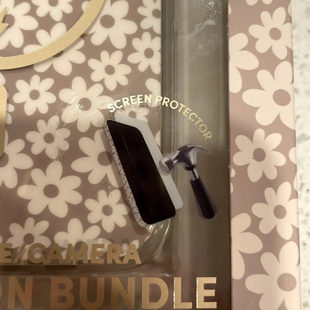 NIB🌼3-in-1🌼iPhone 16e/15/14/13 Bundle🌼Phone Case,Screen Protector,Lens Protector